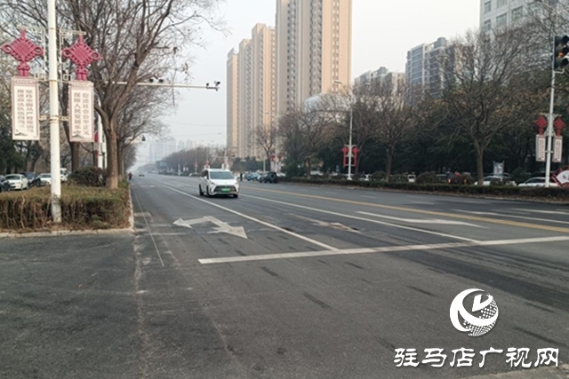 驻马店市区慎阳路 洪河大道提升改造工程即将完工