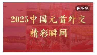 视频画报｜2025中国元首外交精彩瞬间