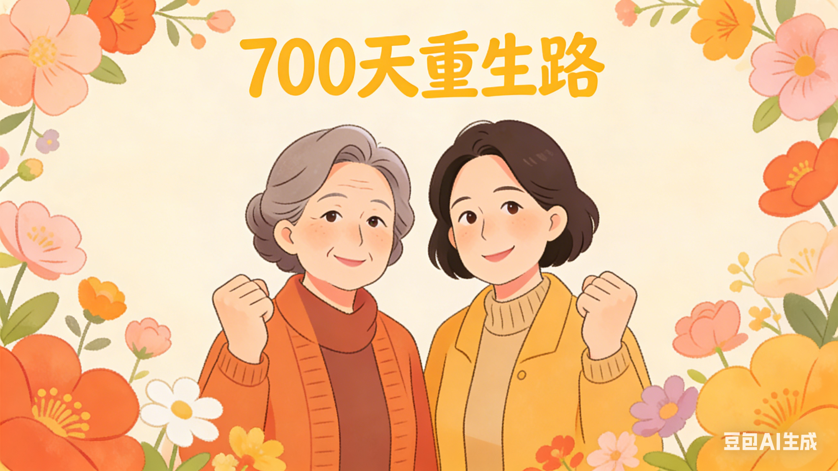 700天重生路，她们说：别放弃！要创造一个奇迹