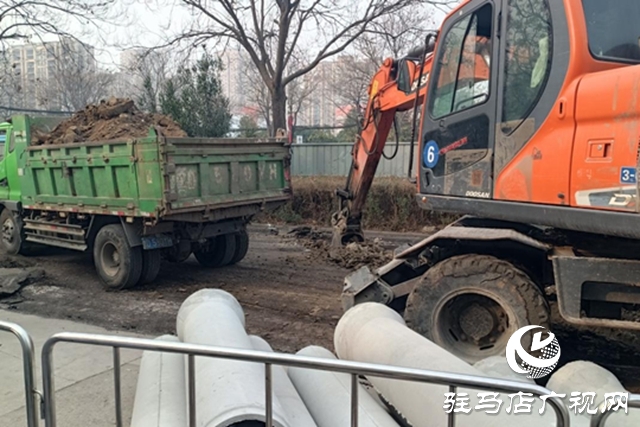 驻马店市区慎阳路 洪河大道提升改造工程即将完工