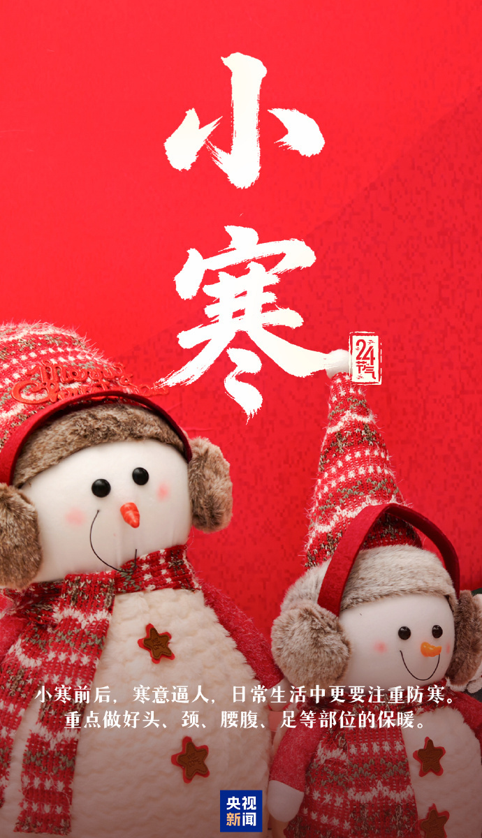 今日小寒 愿你心向暖阳 静待春归