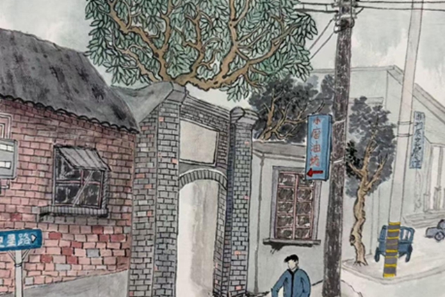 笔墨绘乡愁 画卷映振兴 —— 程钢《嵖岈小镇印象》新年亮相