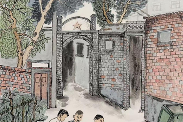 笔墨绘乡愁 画卷映振兴 —— 程钢《嵖岈小镇印象》新年亮相