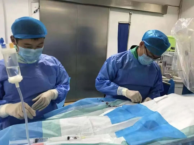 冬日医心，生死时速，&mdash;&mdash;驻马店市中医院心内二科成功救治急性心梗患者