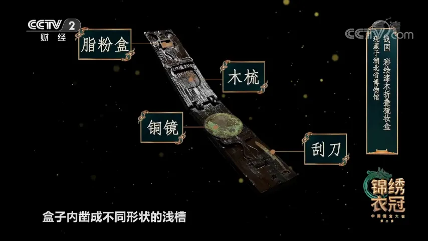 设计合理、携带方便 这就是战国便携“梳妆盒”
