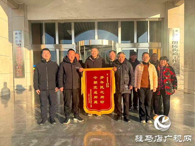 确山县朗陵街道：心系群众办实事 修通道路连民心