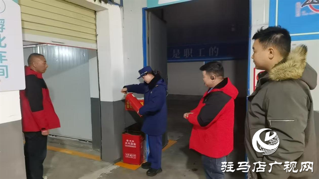  刘阁街道织密冬日用电消防安全防护网