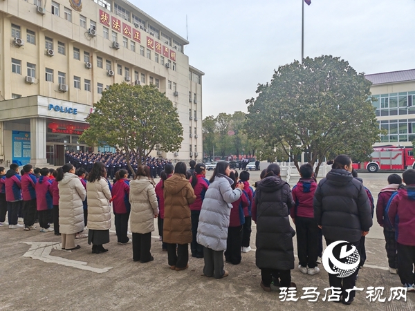 走进公安阵地 守护平安童年——平舆县实验小学开展警察日普法实践活动