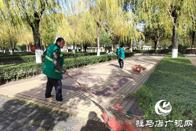 驻马店：冬季管养正当时 绿化养护忙不停 ​​​​​​​