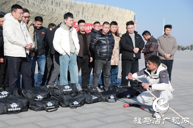 驻马店“坦克团”公益救援队成立 65名志愿者守护城乡安全