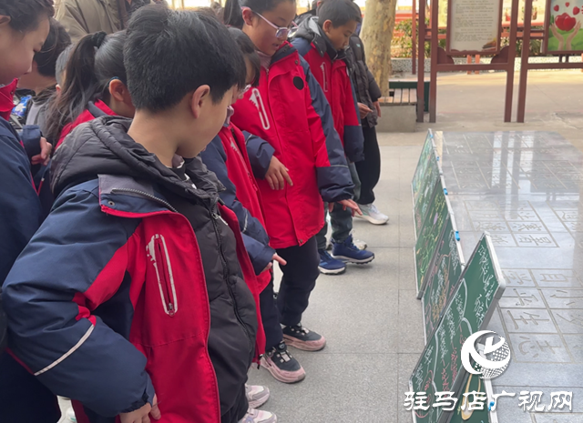 驻马店市第一小学开展板书设计大赛