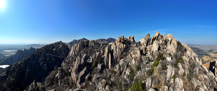 冬日观奇石 千峰秀嵖岈