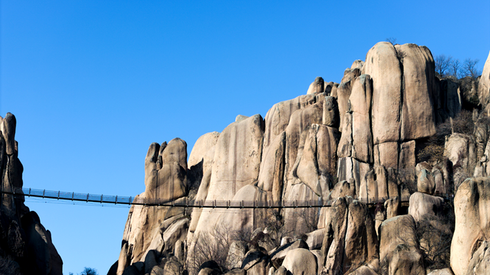 冬日观奇石 千峰秀嵖岈