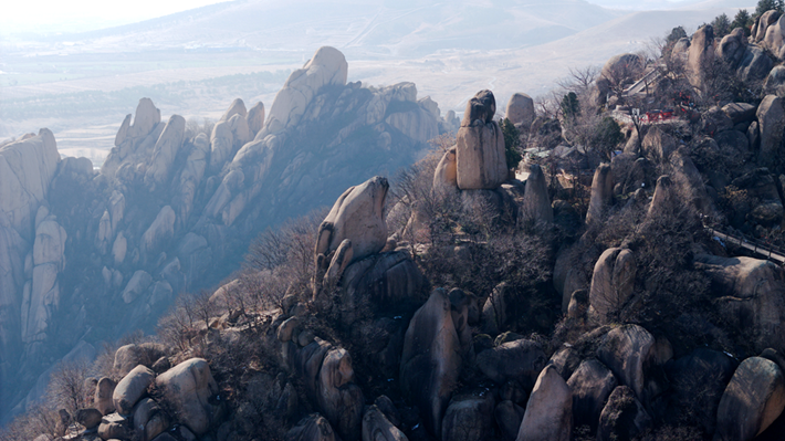 冬日观奇石 千峰秀嵖岈