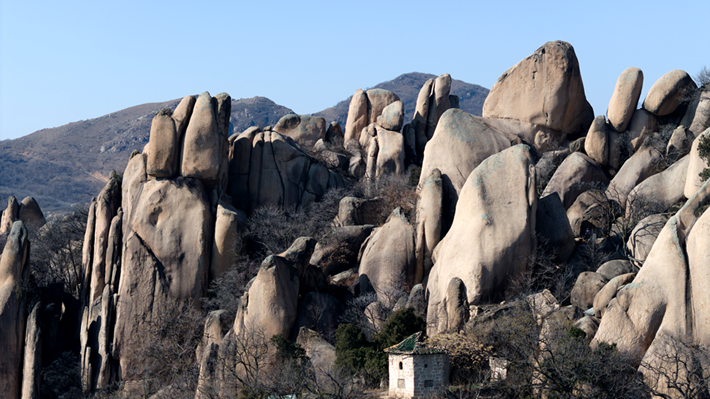 冬日观奇石 千峰秀嵖岈