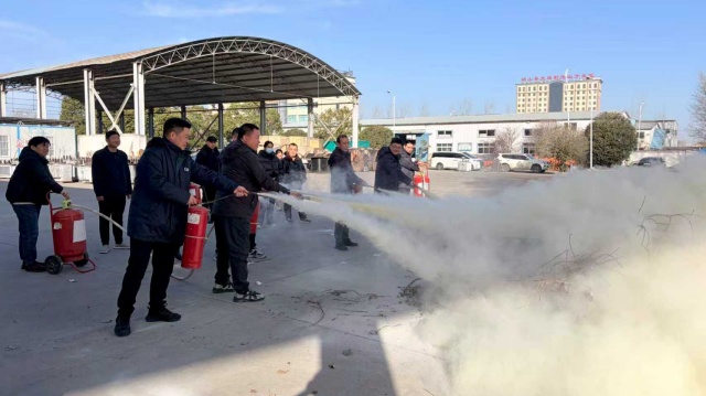 国网确山县供电公司：开展消防应急演练 筑牢安全防线