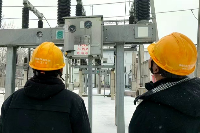 国网平舆县供电公司：“数智+电力”硬核战寒潮