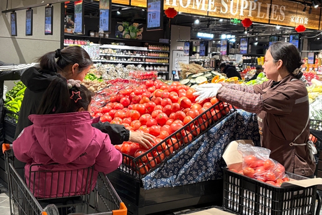 雪中“菜篮子”稳稳的！驻马店商超货足价稳保民生