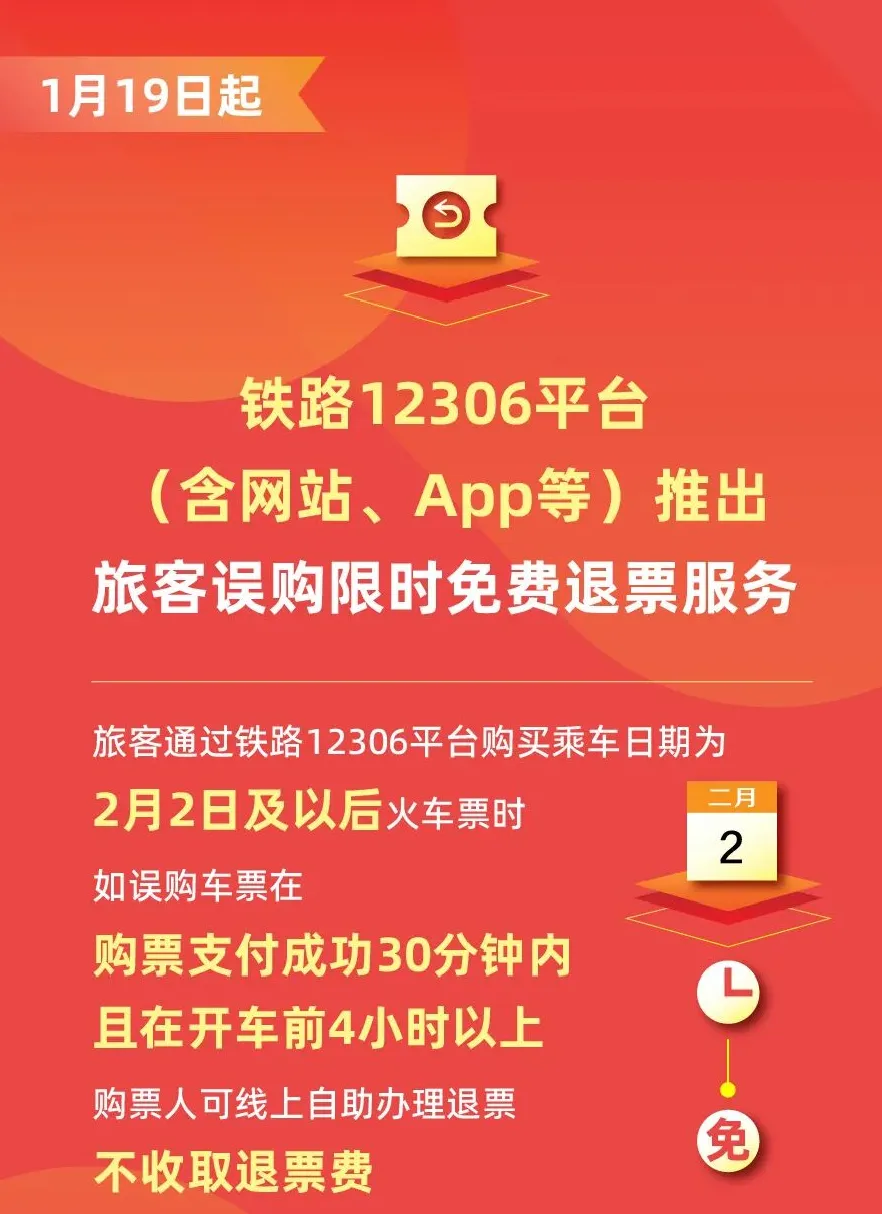 转发收藏!春运火车票今起开售,购票有这些新变化
