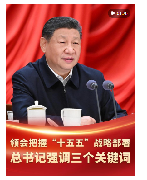 微视频｜领会把握“十五五”战略部署 总书记强调三个关键词
