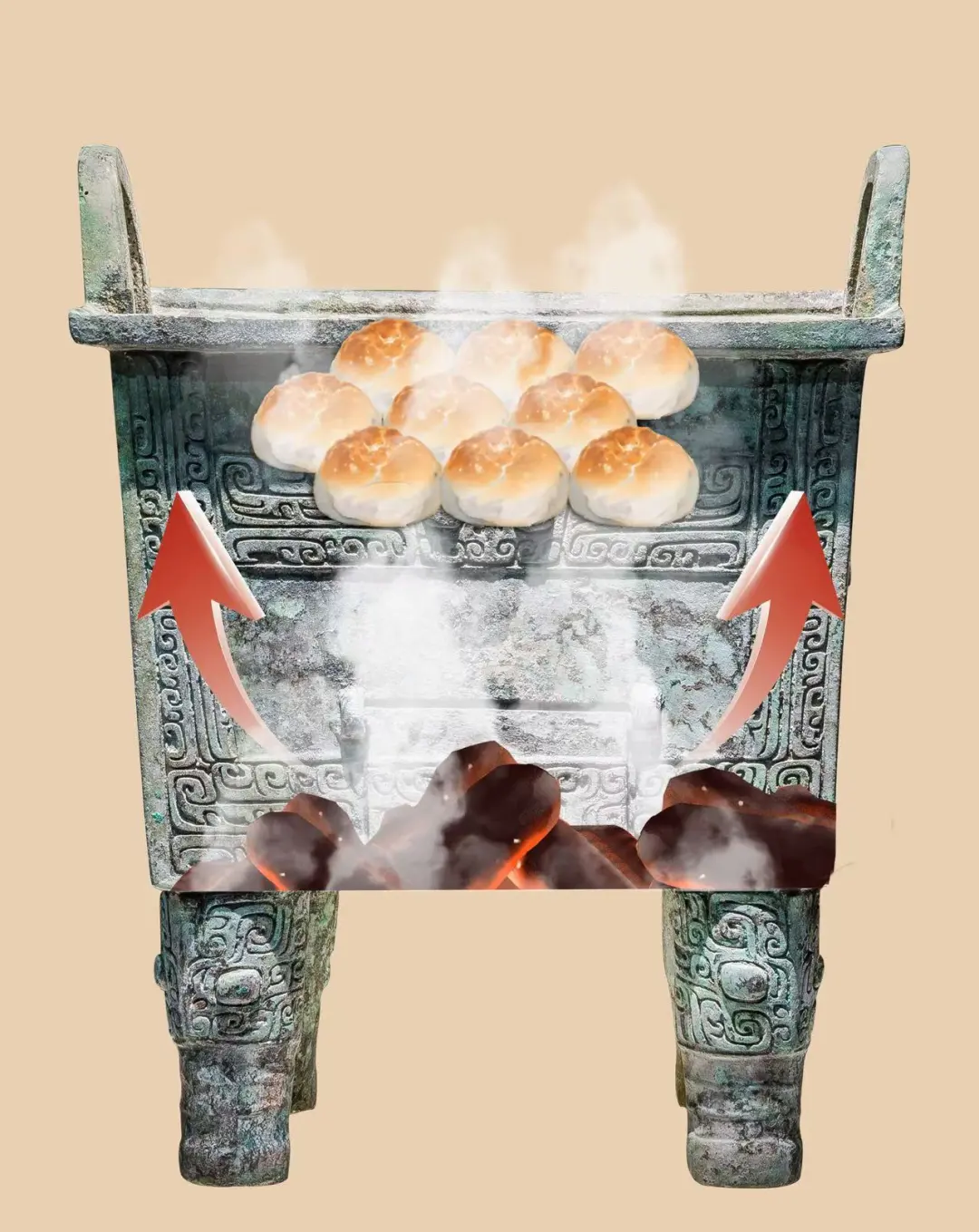 文博日历丨鼎上开了个门，做啥用？