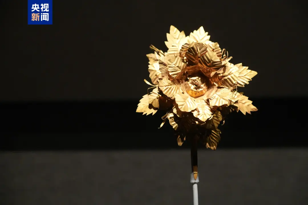 文博日历丨600年前的金色牡丹,依然绽放如初