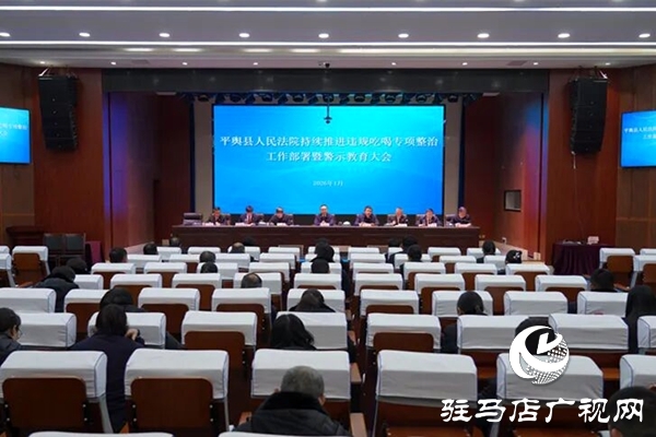 平舆县人民法院召开持续推进违规吃喝专项整治工作部署暨警示教育大会