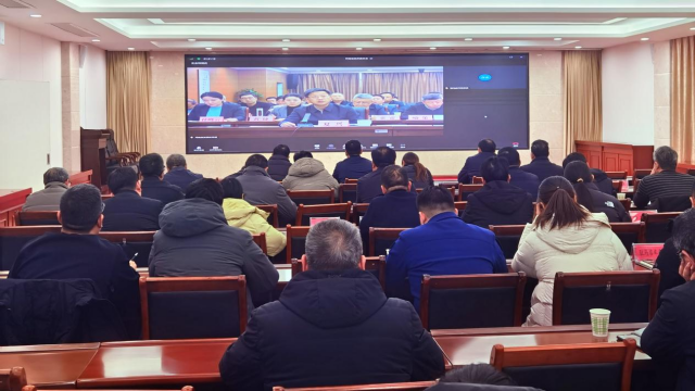 驻马店市组织收听收看2026年河南省春运电视电话会议