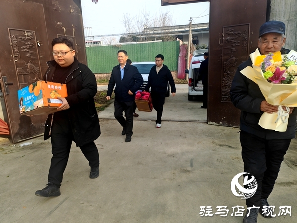 驻马店市工商联、平舆县工商联开展春节前企业家亲属慰问活动