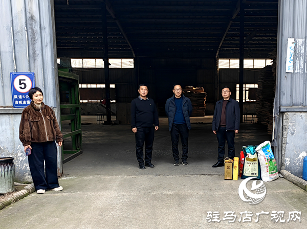 平舆县射桥镇：政企连心送温暖 走访慰问助发展
