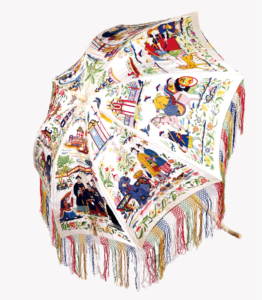 文博日历丨这件18世纪的披肩，现在看仍然那么时尚