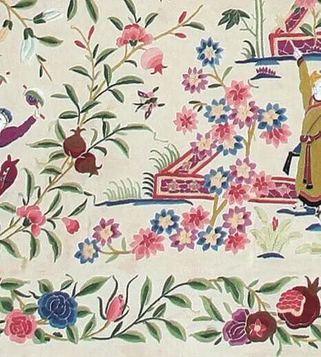 文博日历丨这件18世纪的披肩，现在看仍然那么时尚