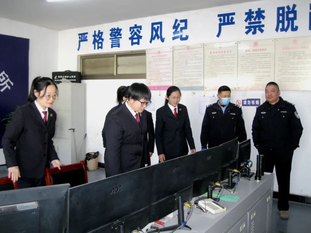 正阳县人民检察院联合县看守所开展春节前安全大检查