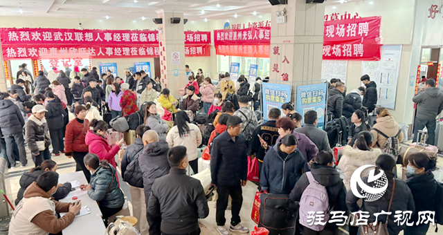 岗位4.5万个 意向8175人 驻马店“春风行动”助力就业开门红