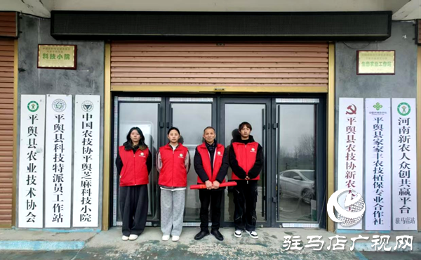学雷锋助春耕 平舆科技志愿服务赋能乡村振兴