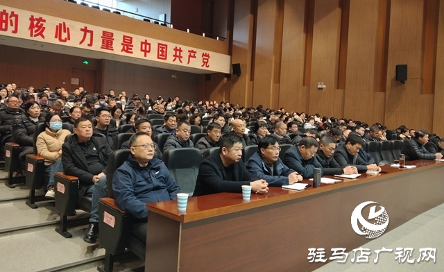 西平县柏城片区召开烟花爆竹禁燃禁放工作动员会