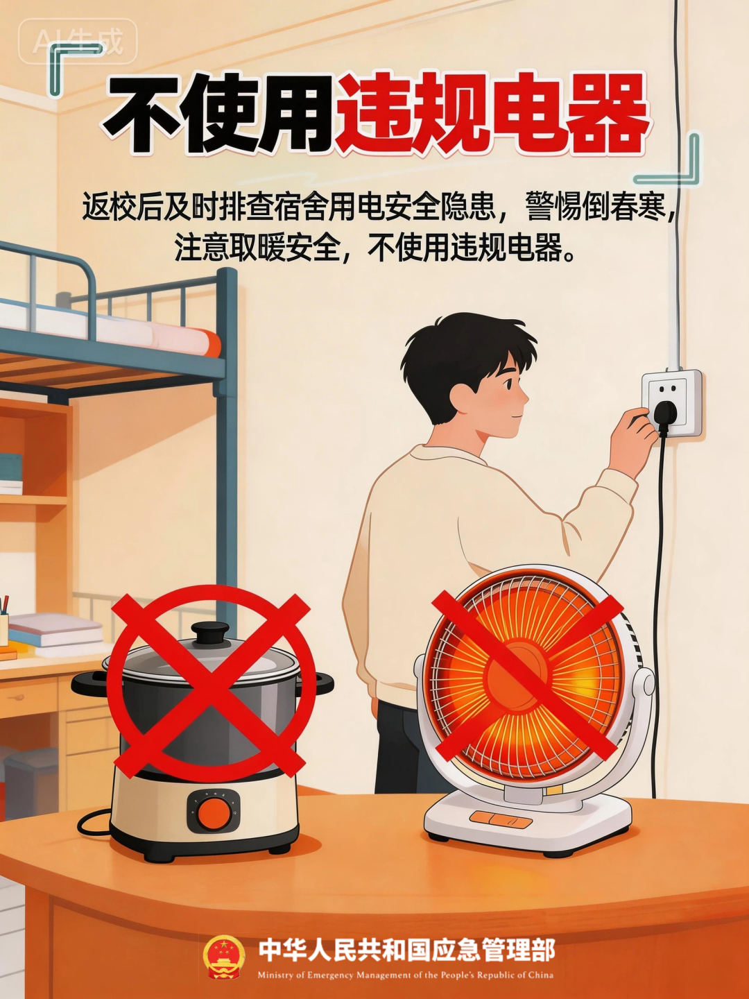 春季开学安全提示