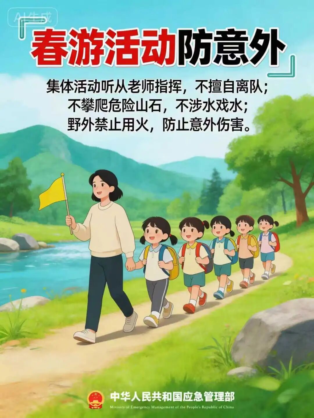 春季开学安全提示