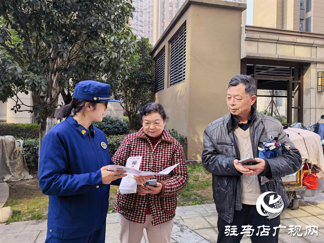  示范区消防救援大队走进辖区物业小区开展消防安全宣传活动