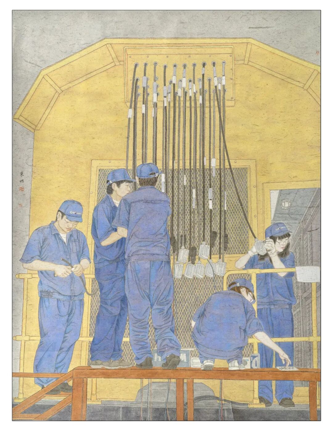 【线上展】“天中骏彩・笔墨迎春”2026年驻马店市中国美术家协会会员作品展（栗东旭）