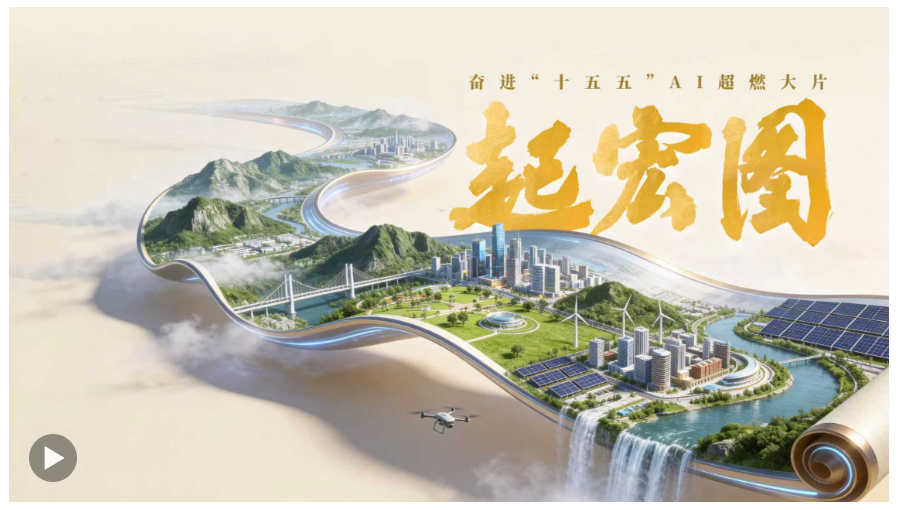 起宏图！奋进“十五五”AI 超燃大片来了
