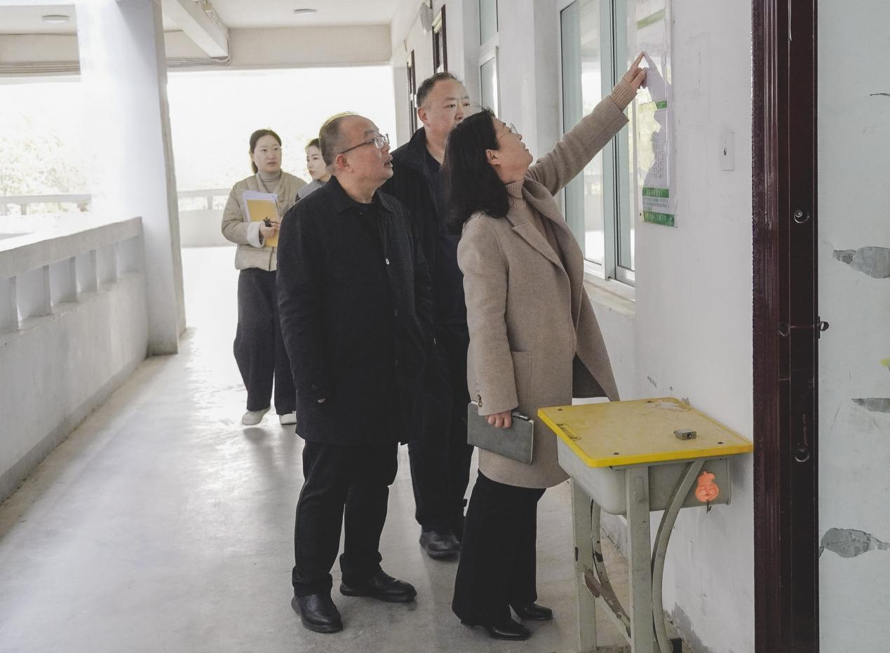  驻马店幼儿师范高等专科学校领导深入一线开展开学检查调研