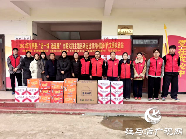 平舆县深入开展“访一线送温暖”文明实践主题活动