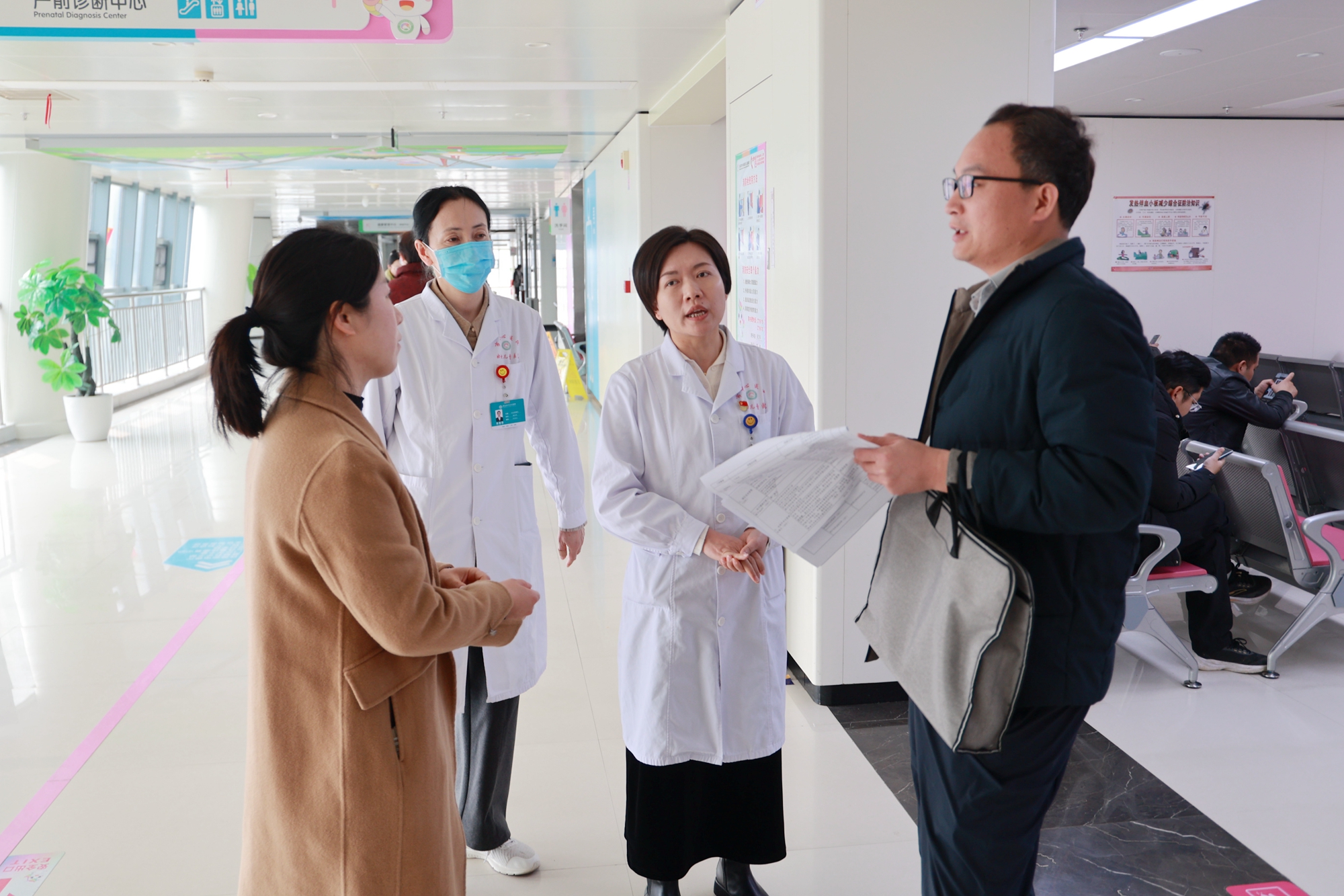 河南省妇幼保健院专家组莅临市中心医院妇女儿童医院开展2025年度全省妇幼健康相关项目现场质控工作