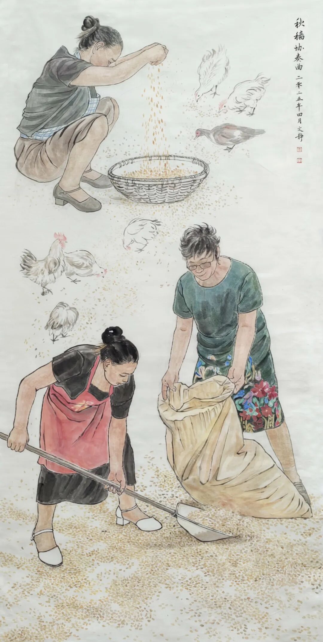 线上展 | “天中骏彩・笔墨迎春”2026年驻马店市中国美术家协会会员作品展（李文静）