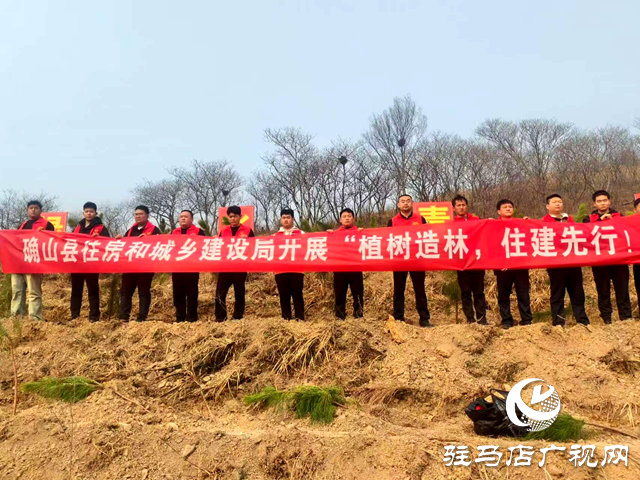确山县住建局：春植一棵树 城添一片绿