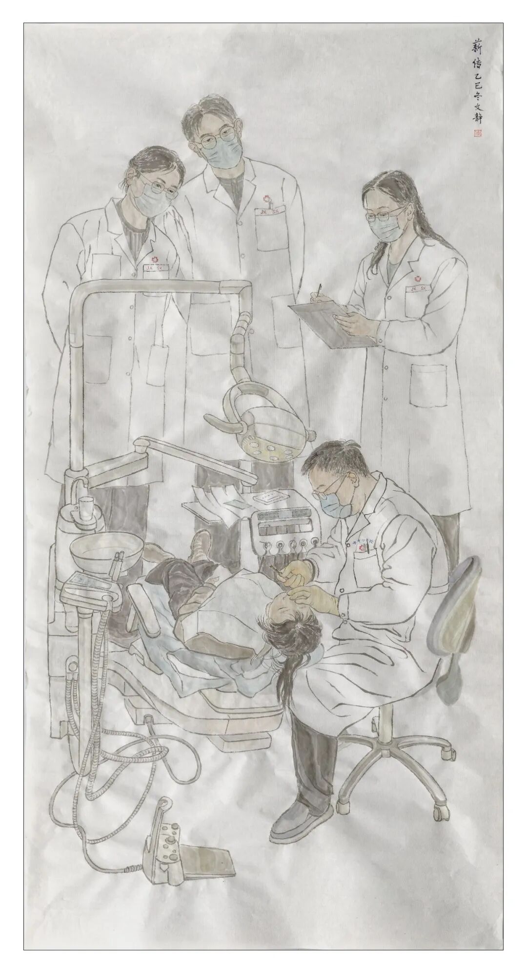 线上展 | “天中骏彩・笔墨迎春”2026年驻马店市中国美术家协会会员作品展（李文静）