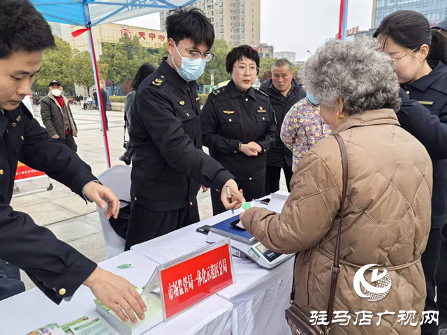  驻马店市市场监督管理局城乡一体化示范区分局开展“3·15”消费维权集中宣传活动