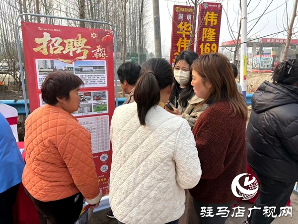 平舆县“春风行动”专场招聘走进高杨店镇把优质岗位送到群众“家门口”