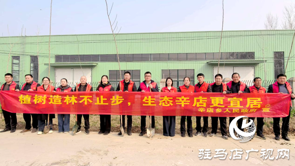 平舆县辛店乡：义务植树护生态 共建宜居美家园